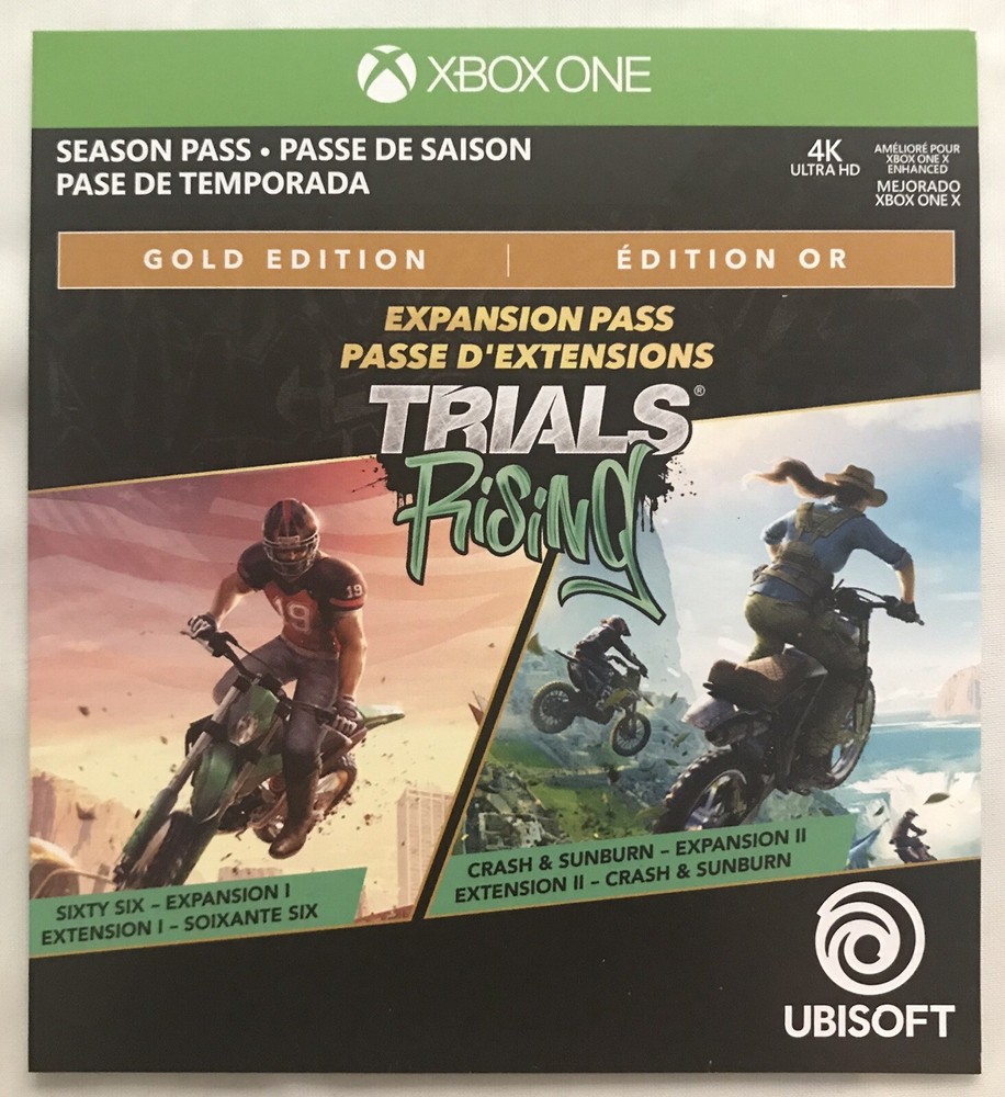 Trials Rising season pass (Xbox digital code, please read)