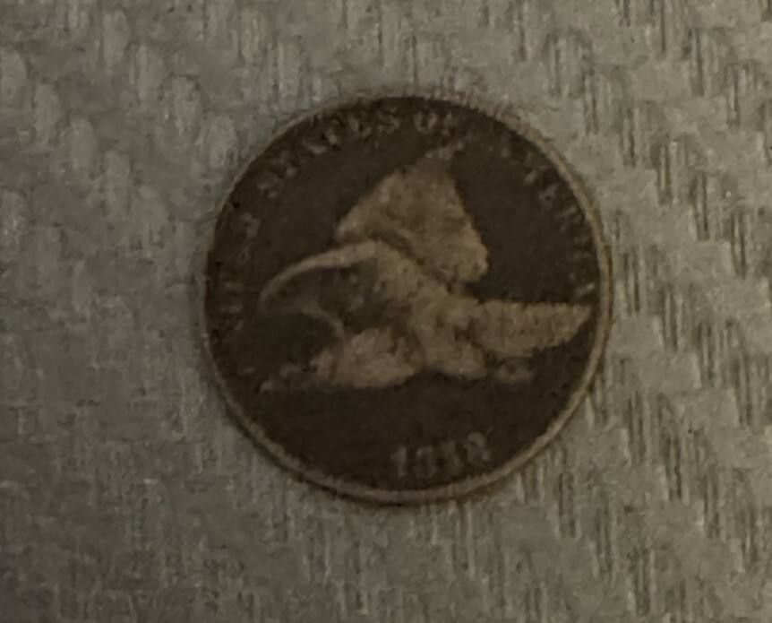 1858 Flying Eagle Cent - Small Letters - #5