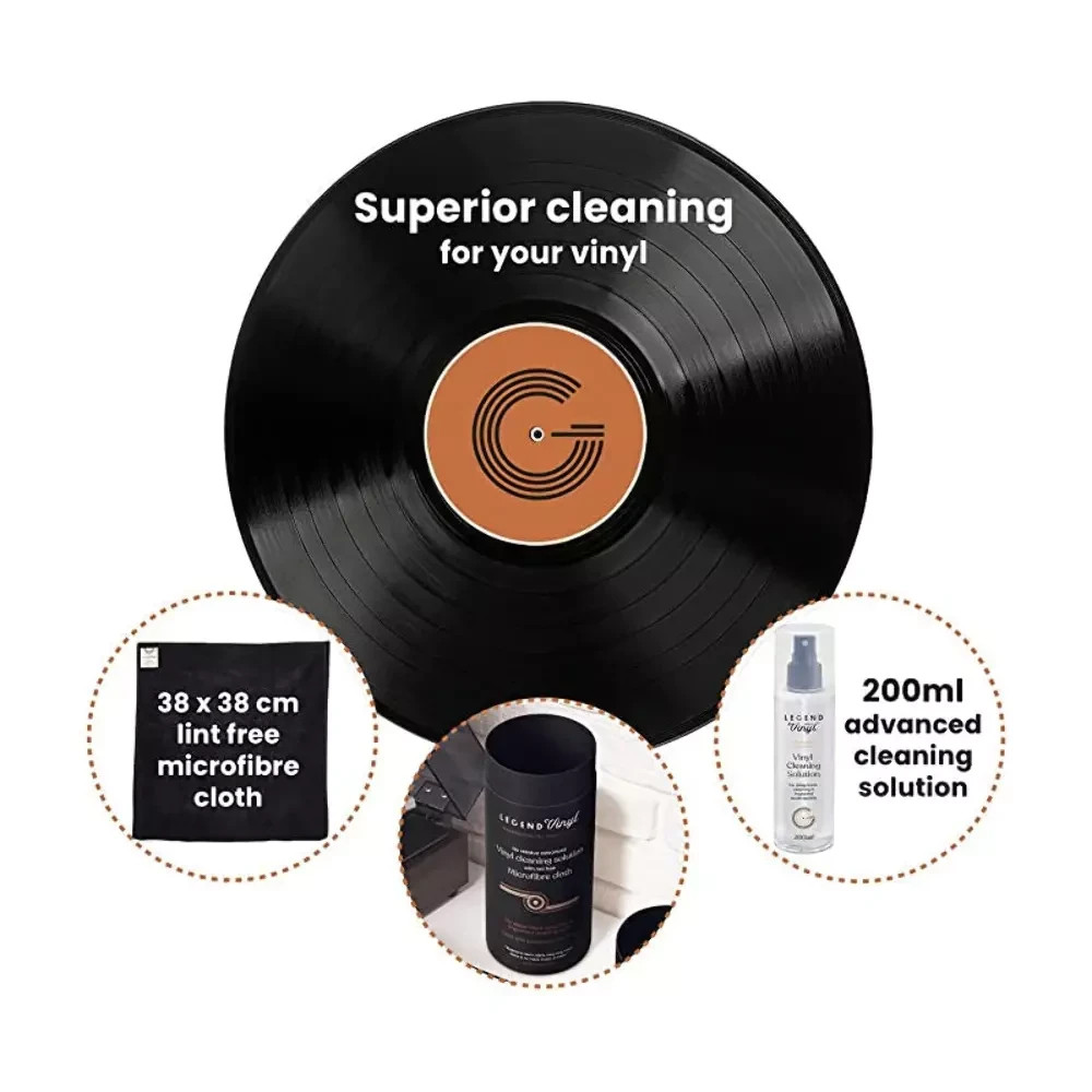 Legend Vinyl Cleaning Solution & Microfibre Cloth