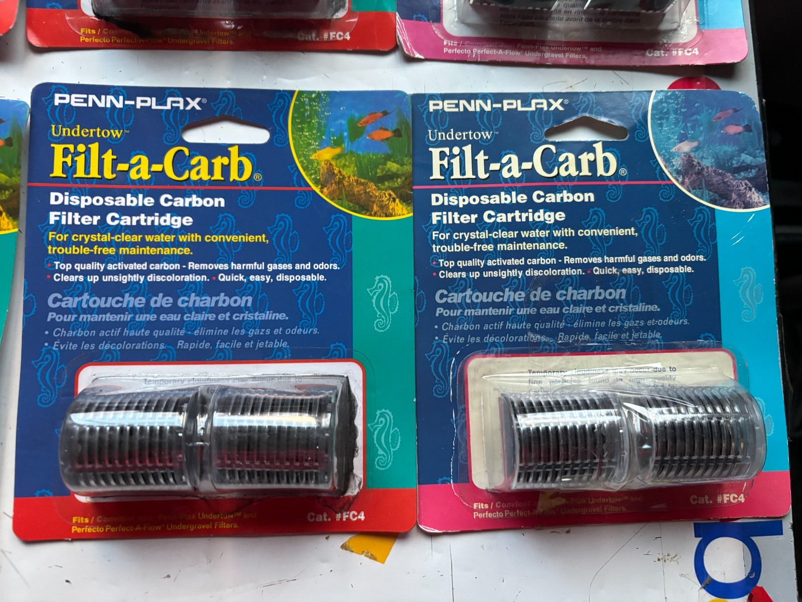 Penn-Plax Undertow Filt-A-Carb Disposable Carbon Filter Cartridge Pick Quantity