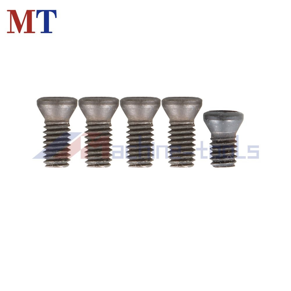 1/2" 5Pcs Carbide Indexable Turning Tool Lathe Tool Bit With Carbide Inserts