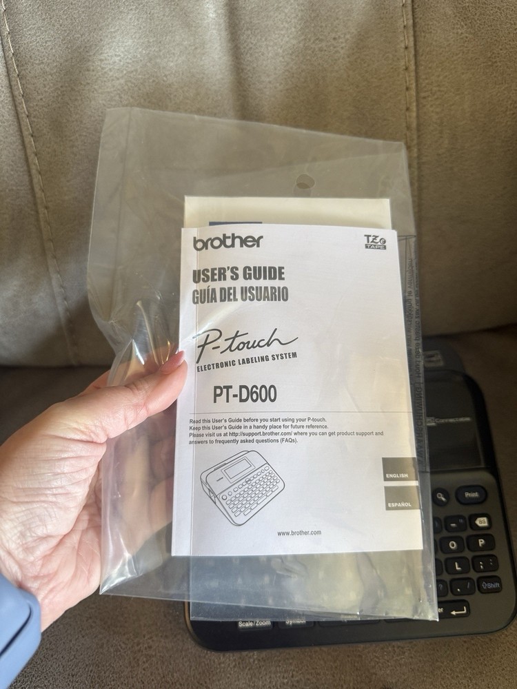 Brother PC-Connectable Label Maker with Color Display - PT-D600