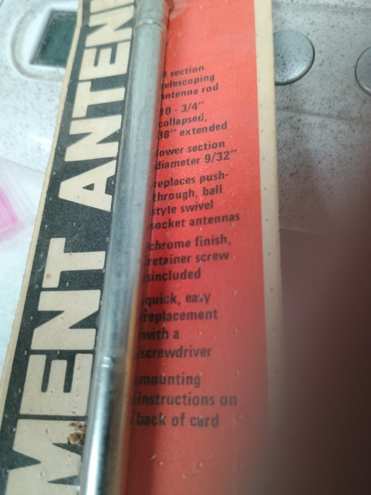 Universal Replacement TV Antenna TELESCOPING