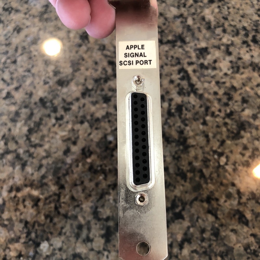 APPLE Signal SCSI Port Untested With Original Packaging