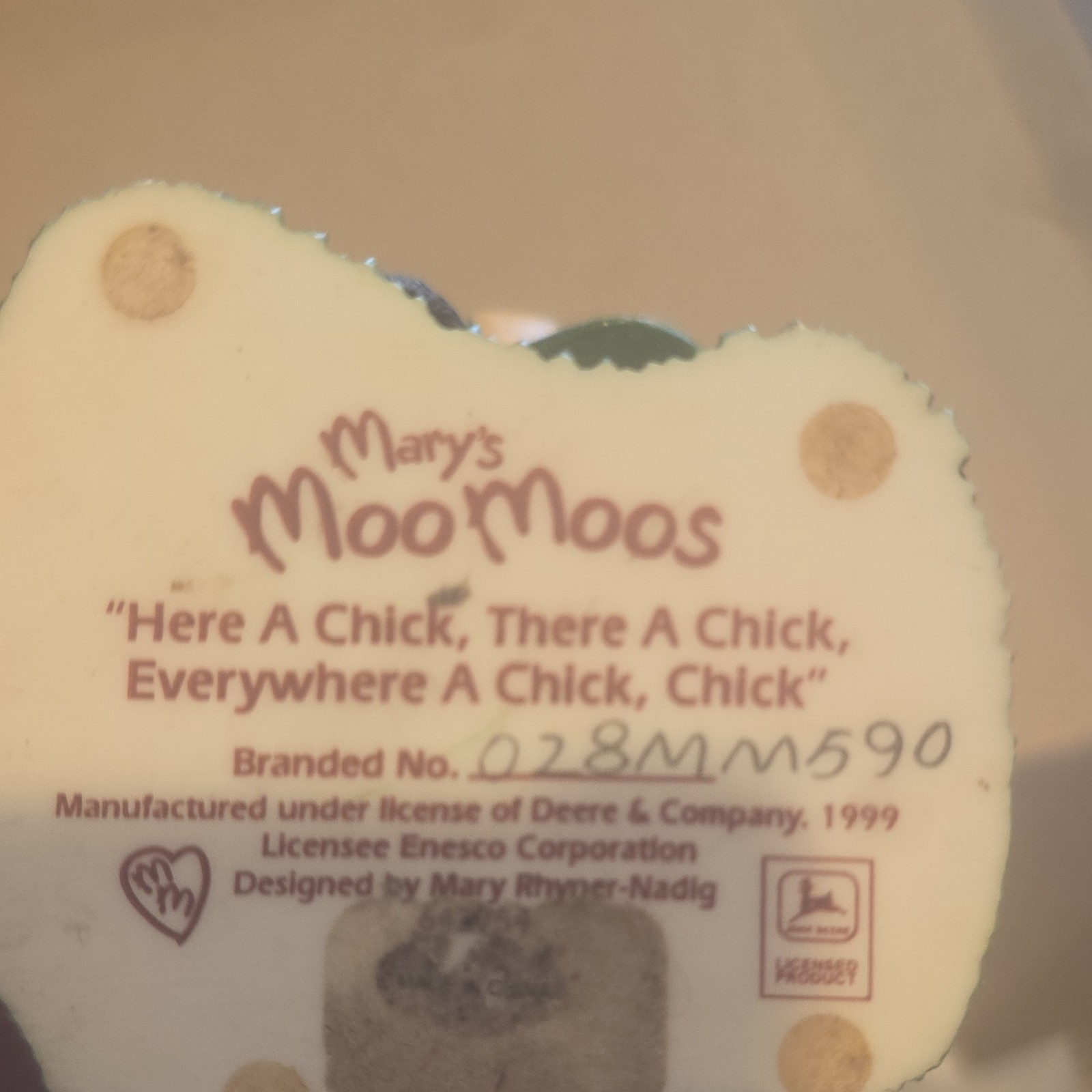 John Deere Set of 4 Resin Cow Figurines Farm Scene Collectibles Enesco Display