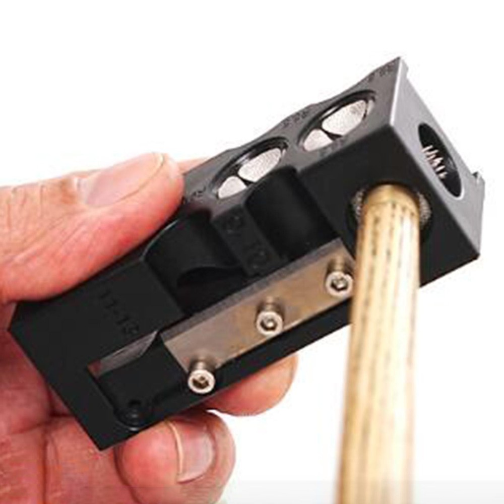 13 in 1 Pool Cue Tip Shape Trimmer Maintenance Burnisher Versatile Replacement