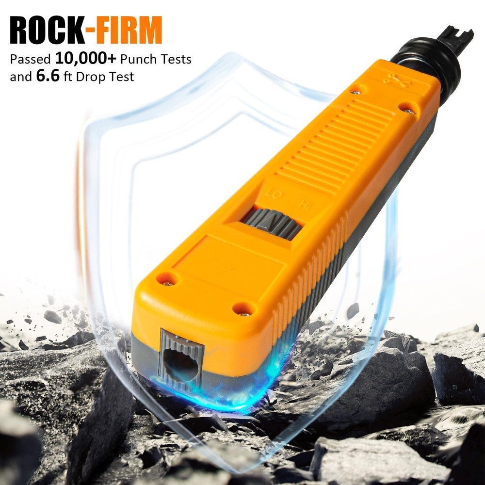 110 Punch down Tool Smooth-Cutting Durable Easy-To-Use Keystone Punch down To