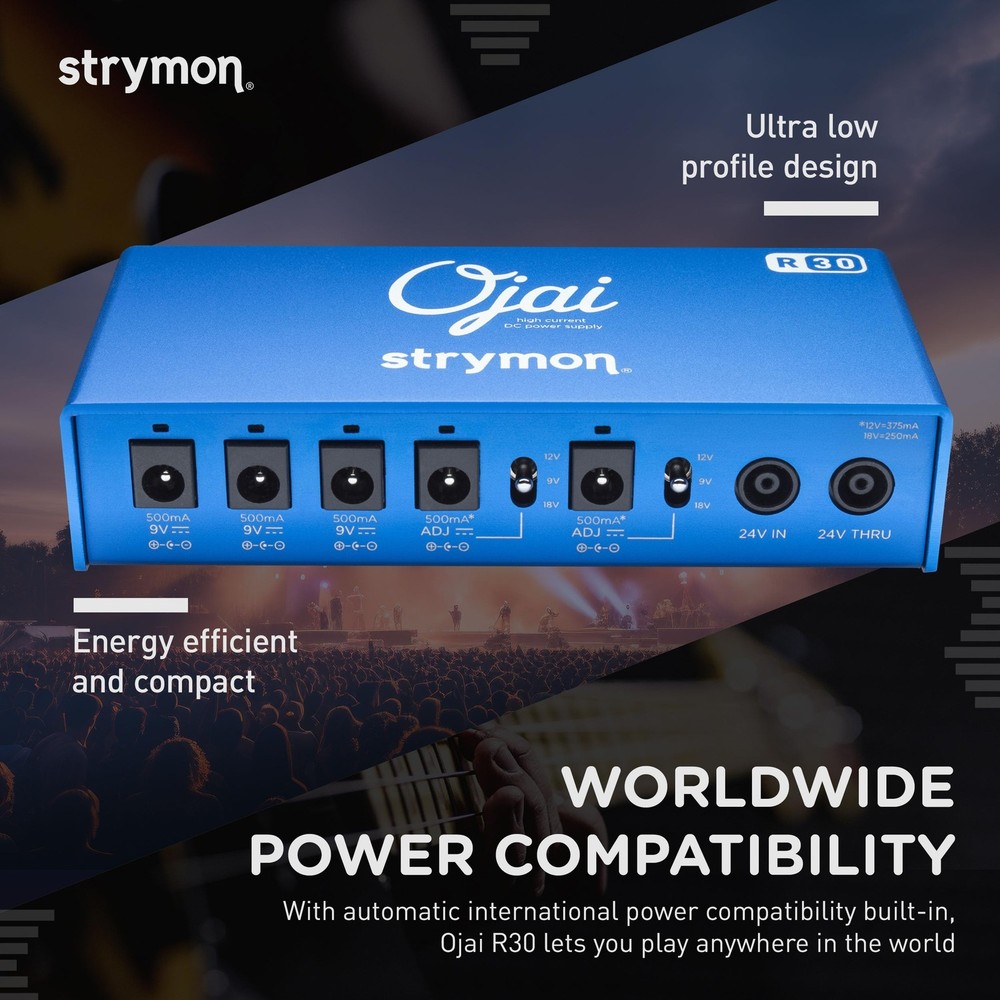 Strymon Ojai R30 High Current DC Power Supply