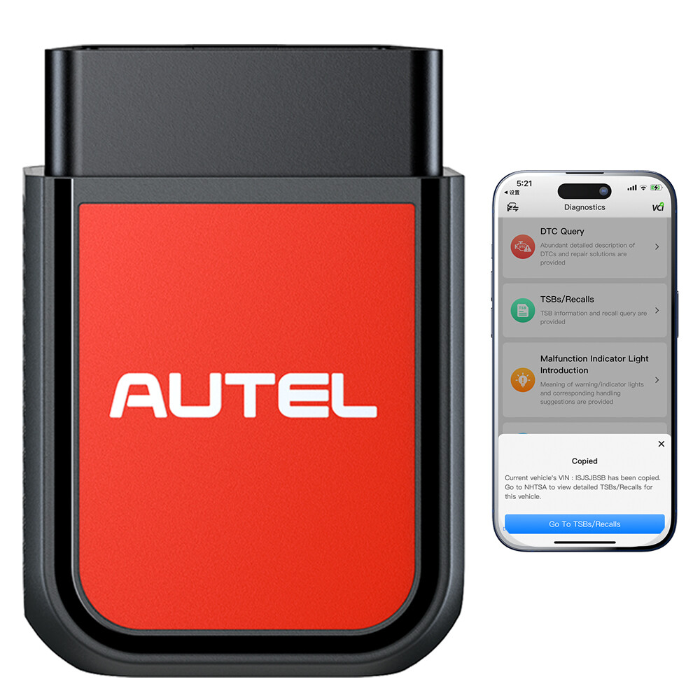 Autel MaxiAP AP2500E OBD2 Scanner Dongle Wireless Bluetooth Diagnostic Tool Code