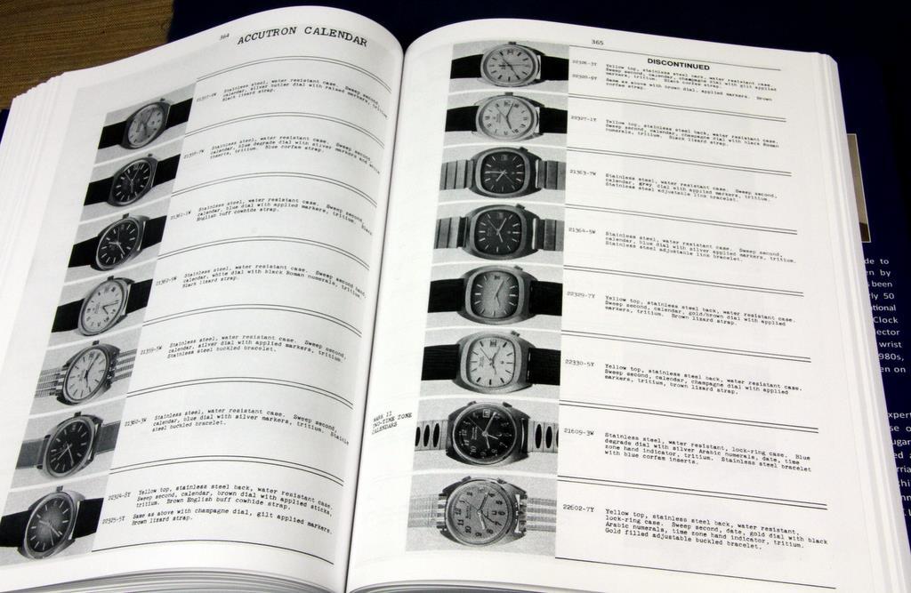 “Complete Guide to Bulova Accutron watches" HARDBOUND BOOK 530 PAGES 1100 ID'D