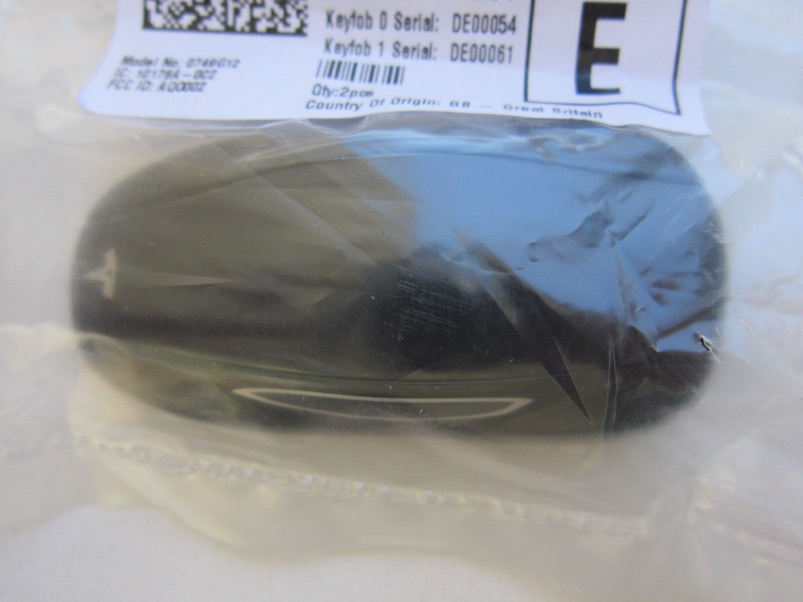 NEW OEM 2012-2019 TESLA MODEL S KEYLESS REMOTE SMART KEY FOB ALARM AQO002 315Mhz