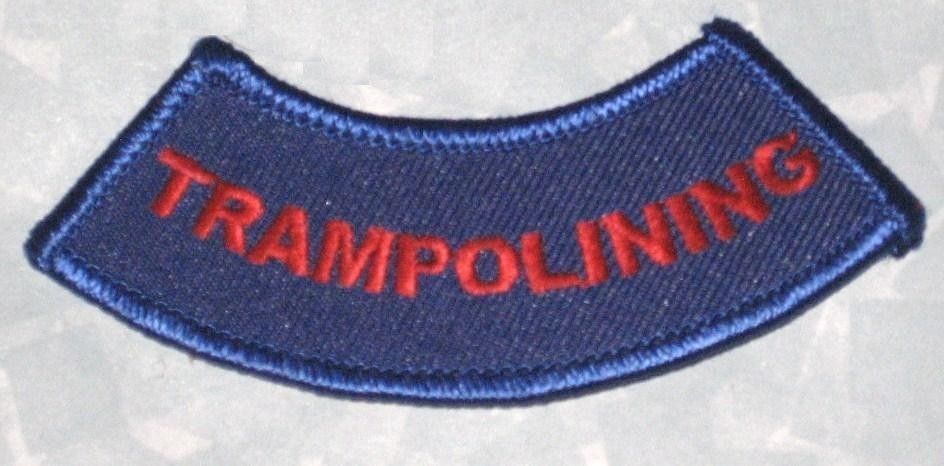 Trampolining Patch