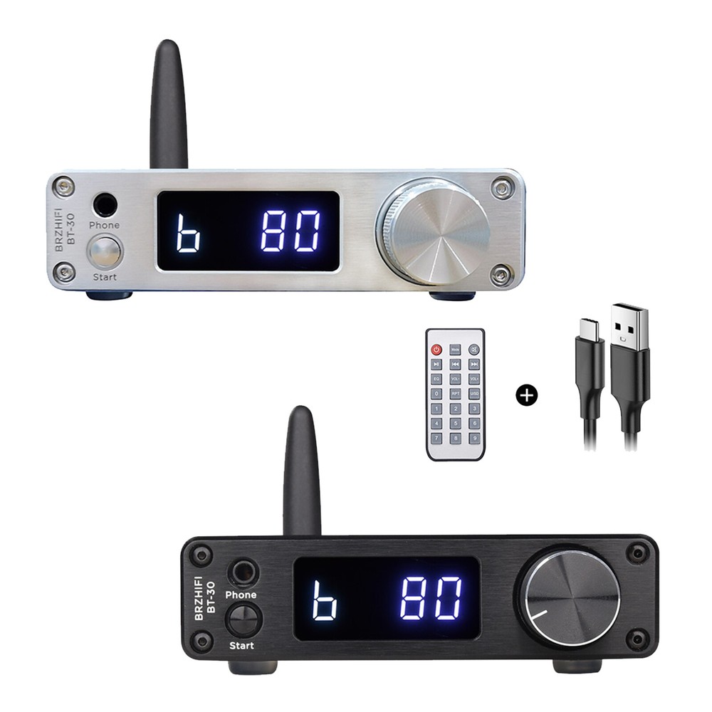 BT-30 Bluetooth Receiver USB DAC ES9038 Audio Decoder for LDAC APTX-HD