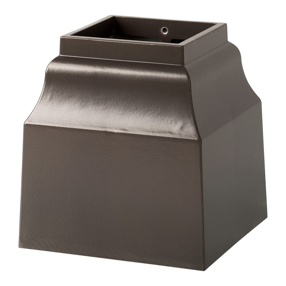 Cascade Bronze Mailbox Post Base Cuff