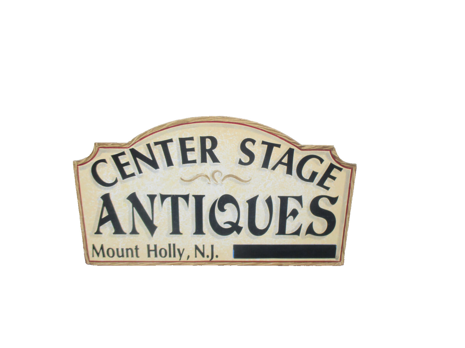 62922 Master Craft Hand Made Vanity Desk with Mirror