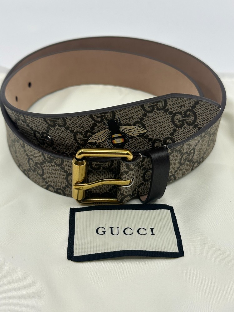 Bee Brown MonoGucci  Mens Belt