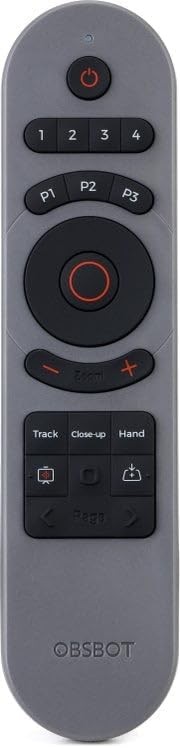 OBSBOT Tiny Smart Remote 2 for PTZ Cameras with Presentation and Camera Controls