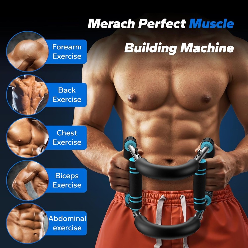 Adjustable Power Twister Bar Chest Workout