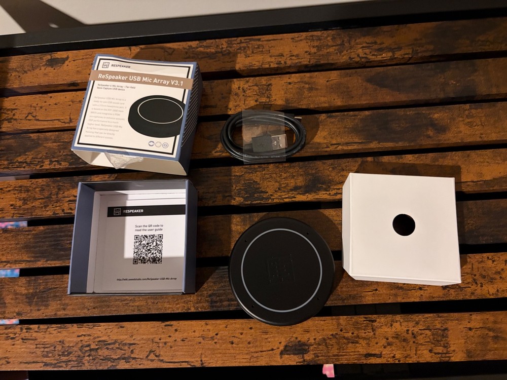 Respeaker Lite USB Mic Array v3.1 Brand New