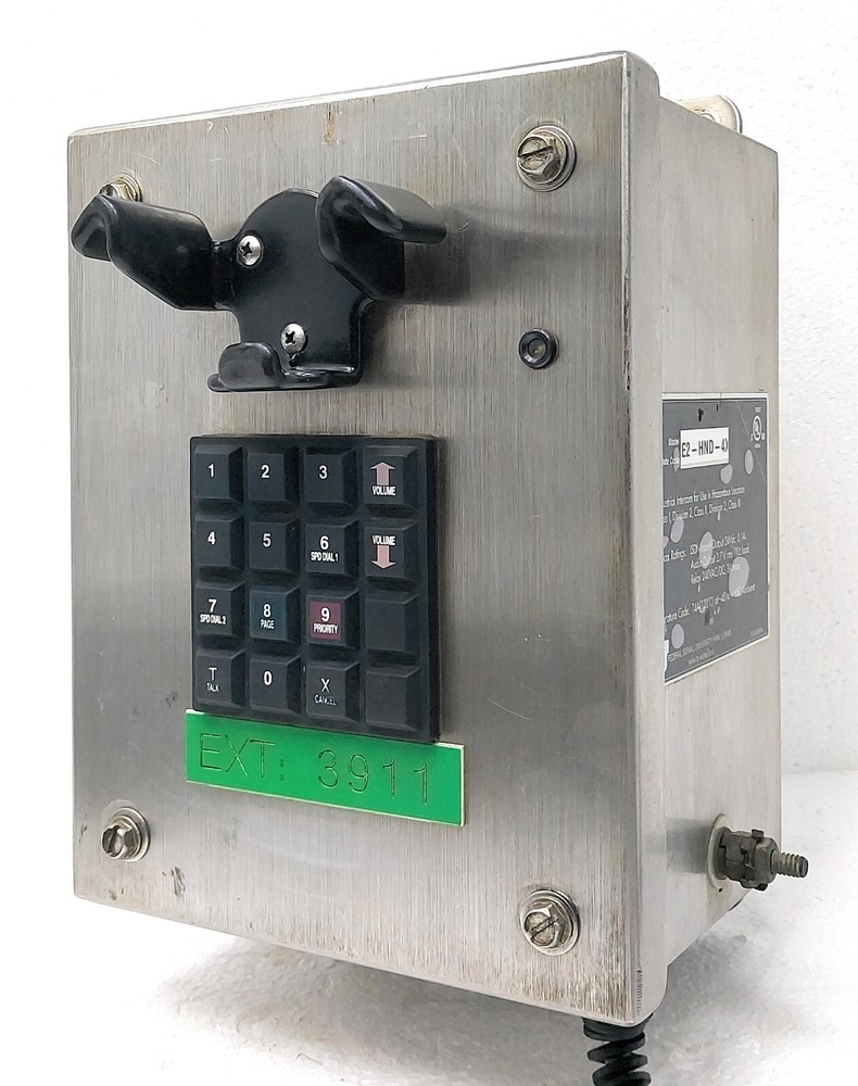 Echo E2-HND-4X 81461807A Division 2 Digital Intercom Station 16259