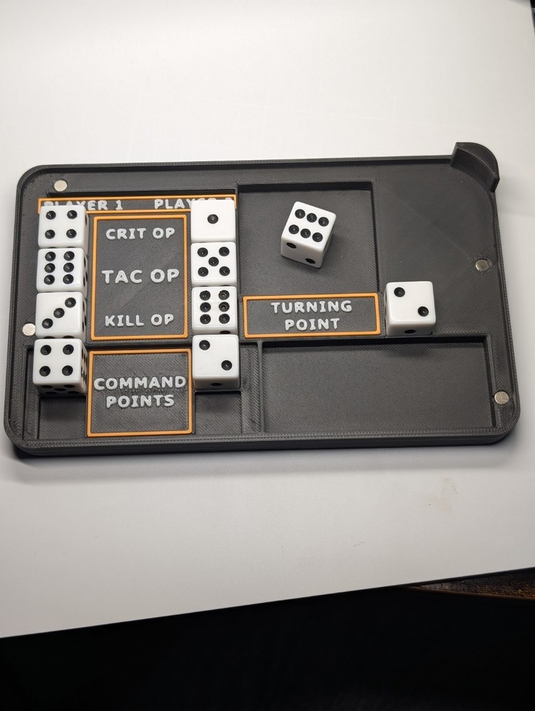 Kill Team 2024 Token storage case with Game Tracker