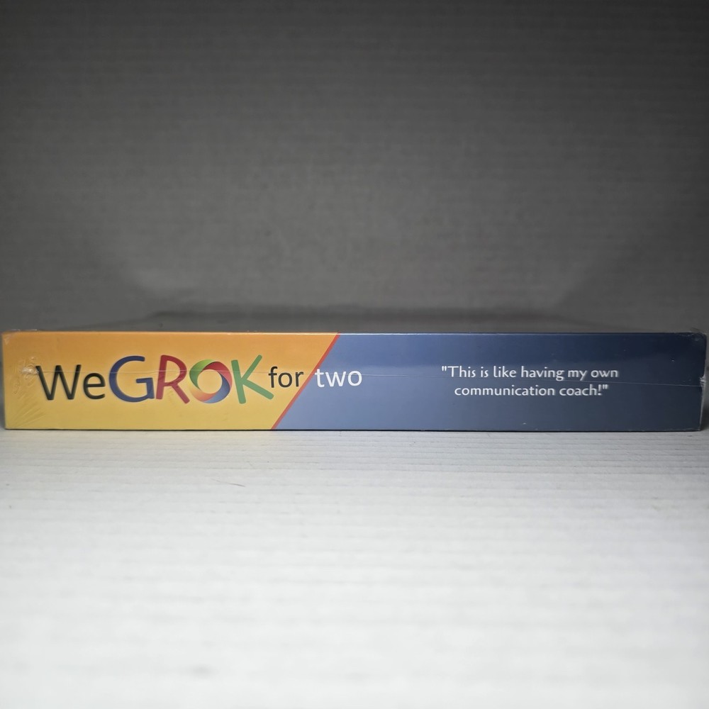 We GROK For Two For Self-Guided Conflict Resolution New & Sealed