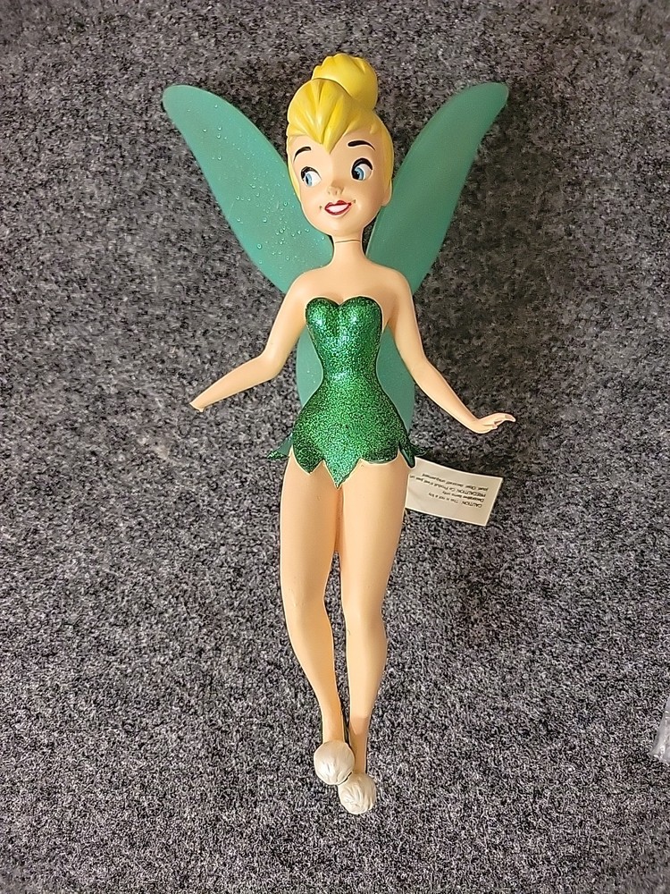 Vintage Tinker Bell Christmas Topper Read Missing Hand