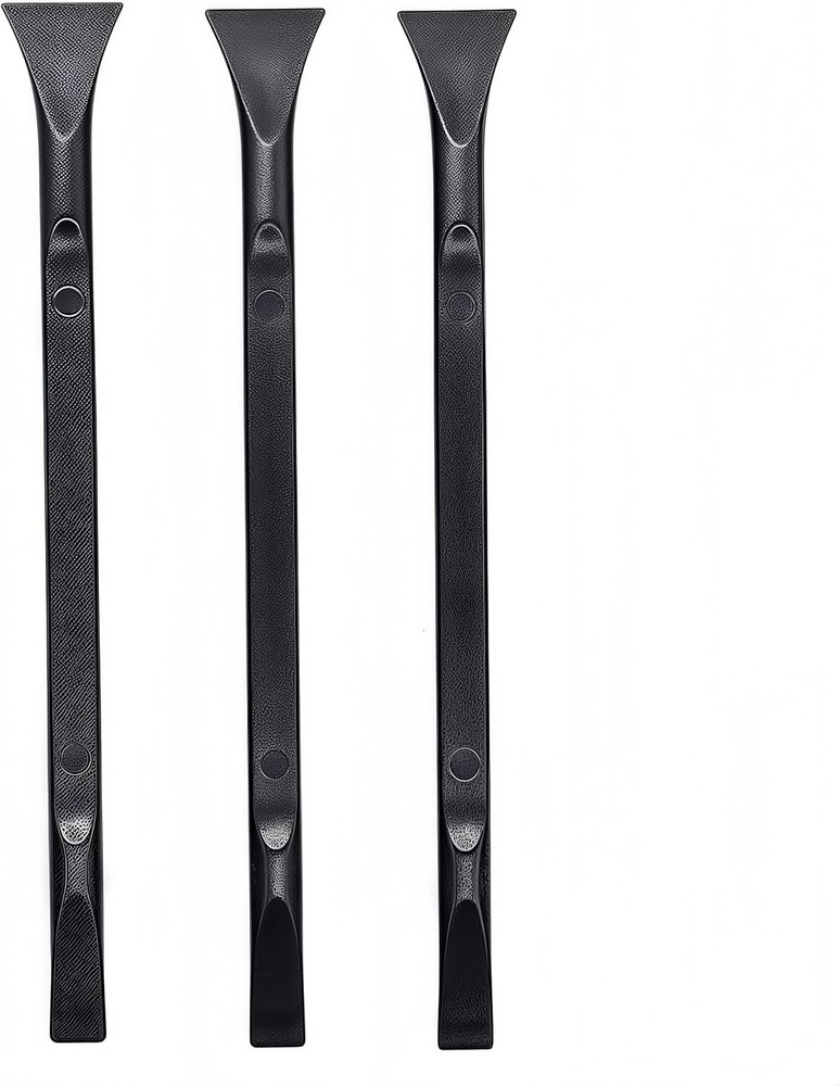 Versatile 6" Plastic Scraper Tool Set - Ideal for Removing Labels & Stains