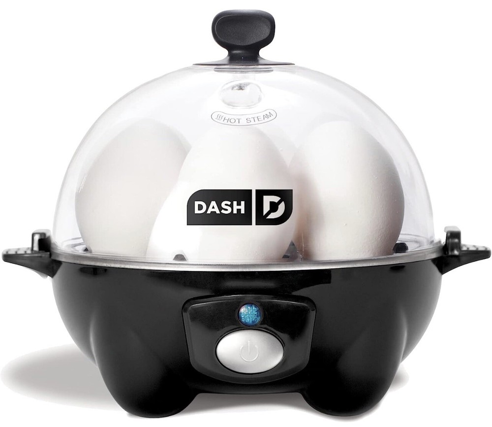 "6-Egg Electric Cooker: Boil, Poach, Scramble & Omelets"