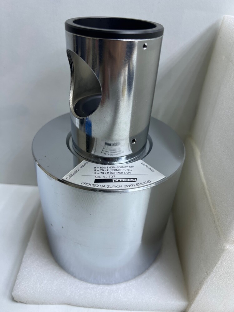 Proceq Calibration unit Eichwerte ,No 6/737