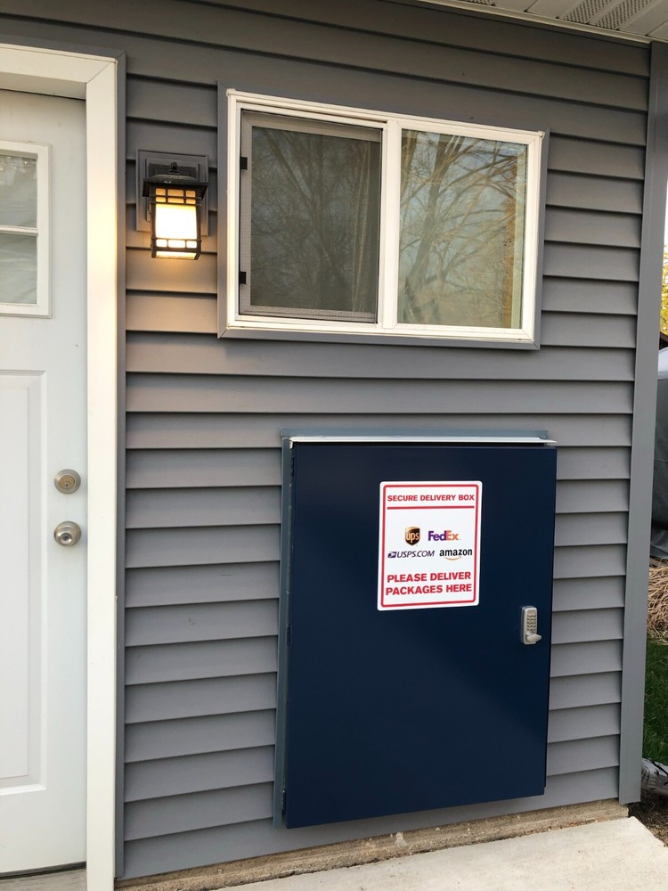 Secure Delivery Box - Large/ Commercial, Keep your Mail Safe Waterproof Package