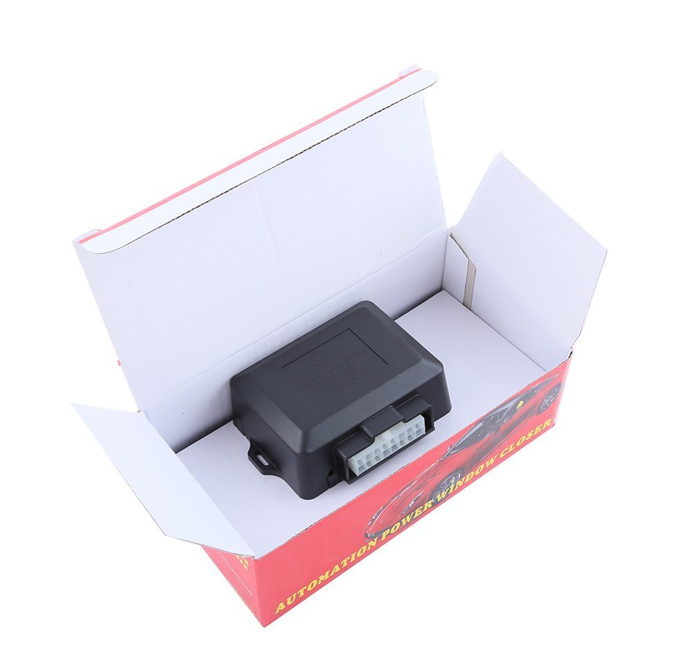 2 door window closer module automatically close windows after locking door DC12V