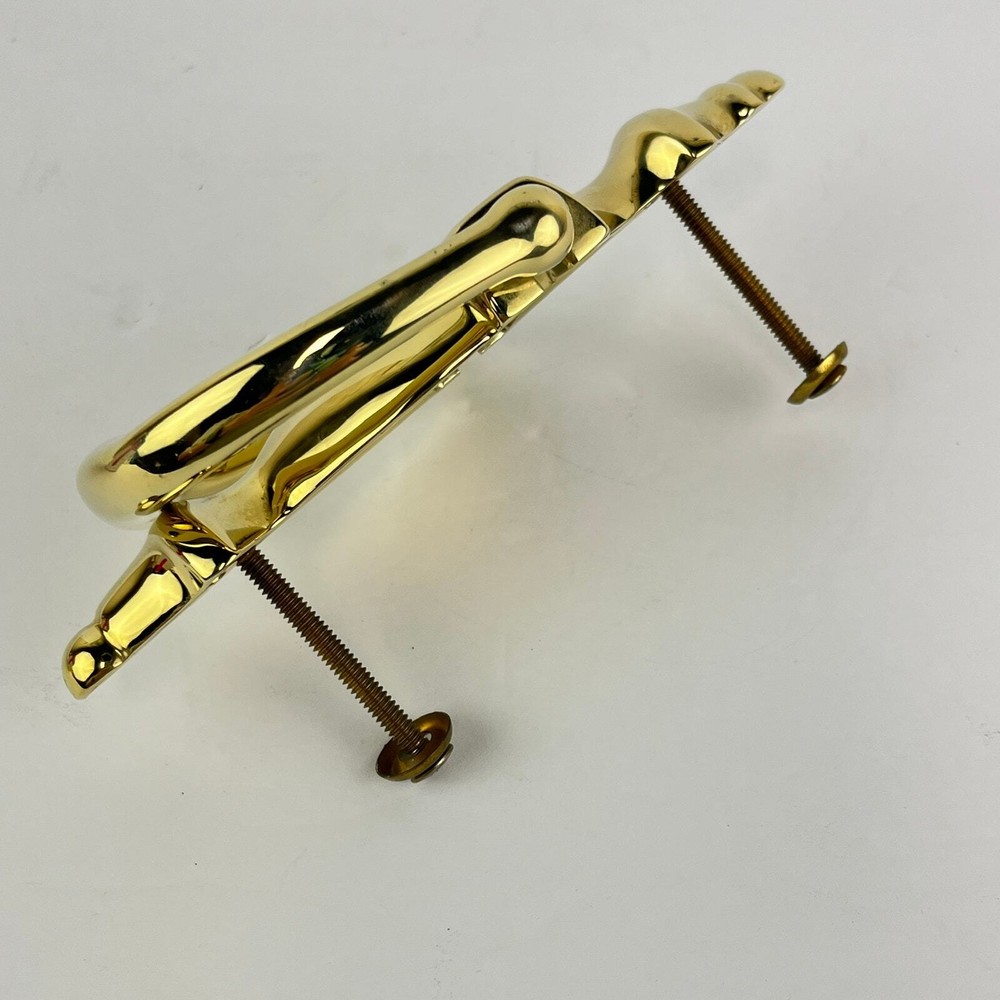Baldwin Solid Brass Polished Door Knocker