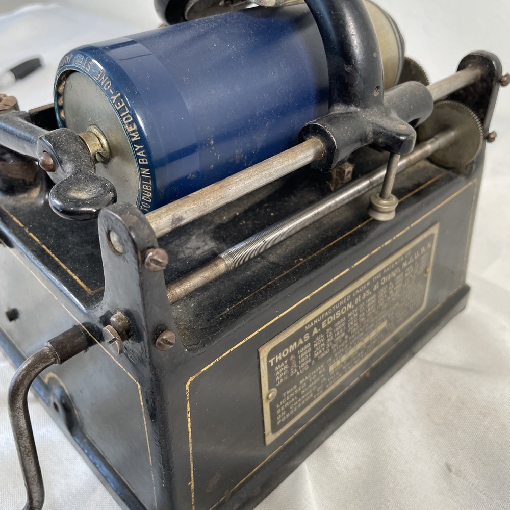 Edison “Gem” Cylinder Phonograph + Works Great !!
