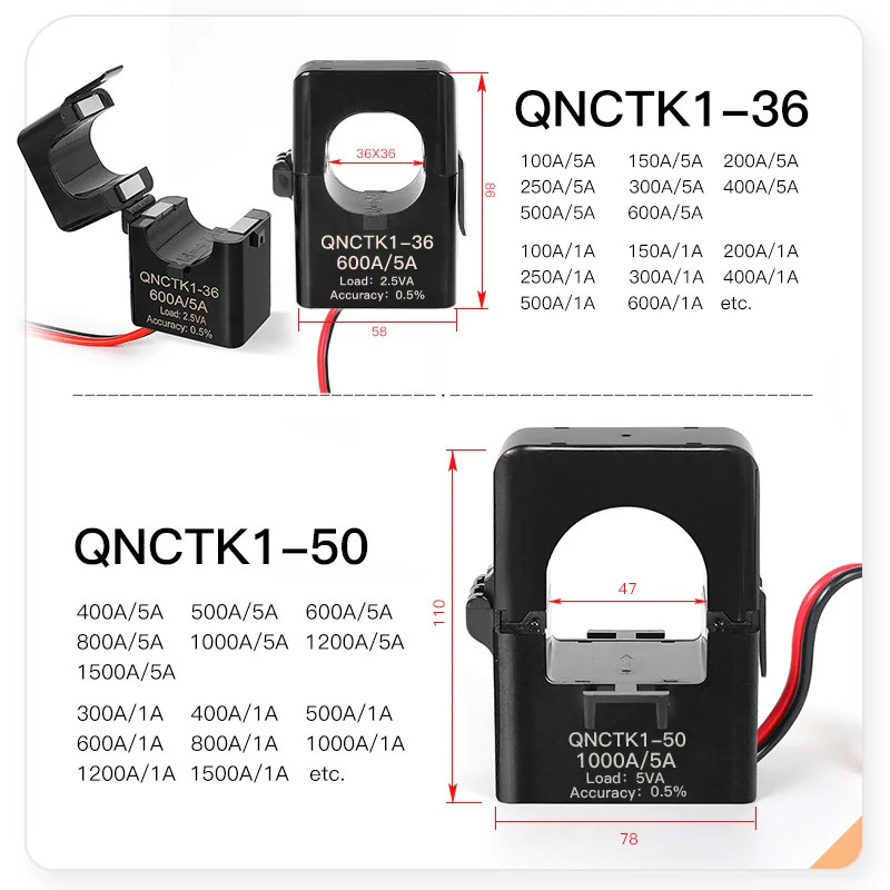Current Transformer Split Core 3 Phase Clamp CT 2000/5A 2500/5A 3000/5A 4000/5A