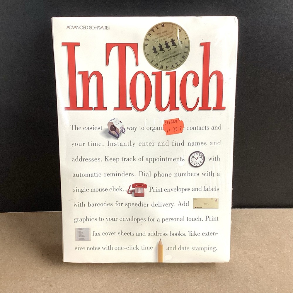 In Touch Advance Software Factory Sealed