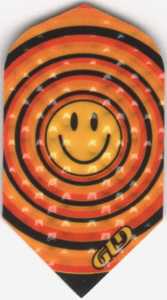 Slim Dimplex "Have A Nice Day" Dart Flights: 3 per set