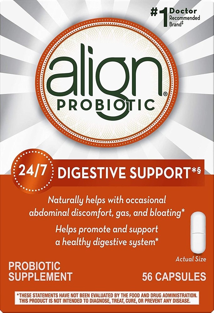 ALIGN PROBIOTIC - DIGESTIVE SUPPORT - 56 CAPSULES - EXP. 11/2026