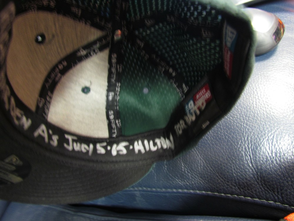 Rich Harden Autographed Baseball Hat