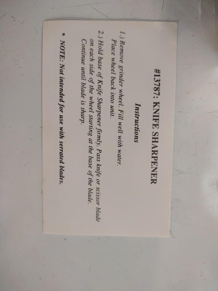 Kitchen Royal Knife Sharpener Vintage