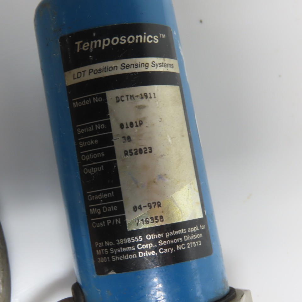 Temposonics DCTM-1911 LDT Position Sensing System 38" Probe