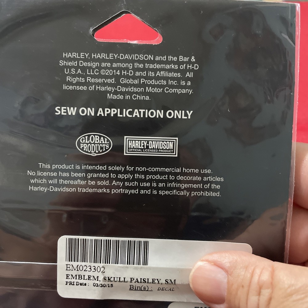 Harley-Davidson Skull Emblem