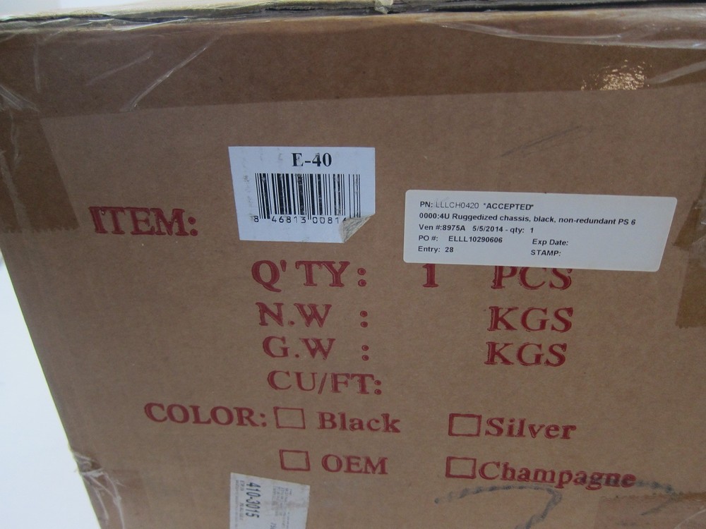 NEW iStarUSA E-40 Rugged Rackmount Chassis E40 E-Storm Series