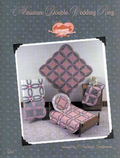 Miniature Double Wedding Ring Book & Template Set