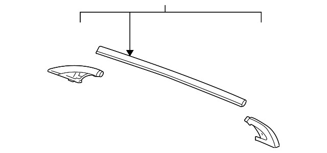 Genuine GM Side Rail 19177191