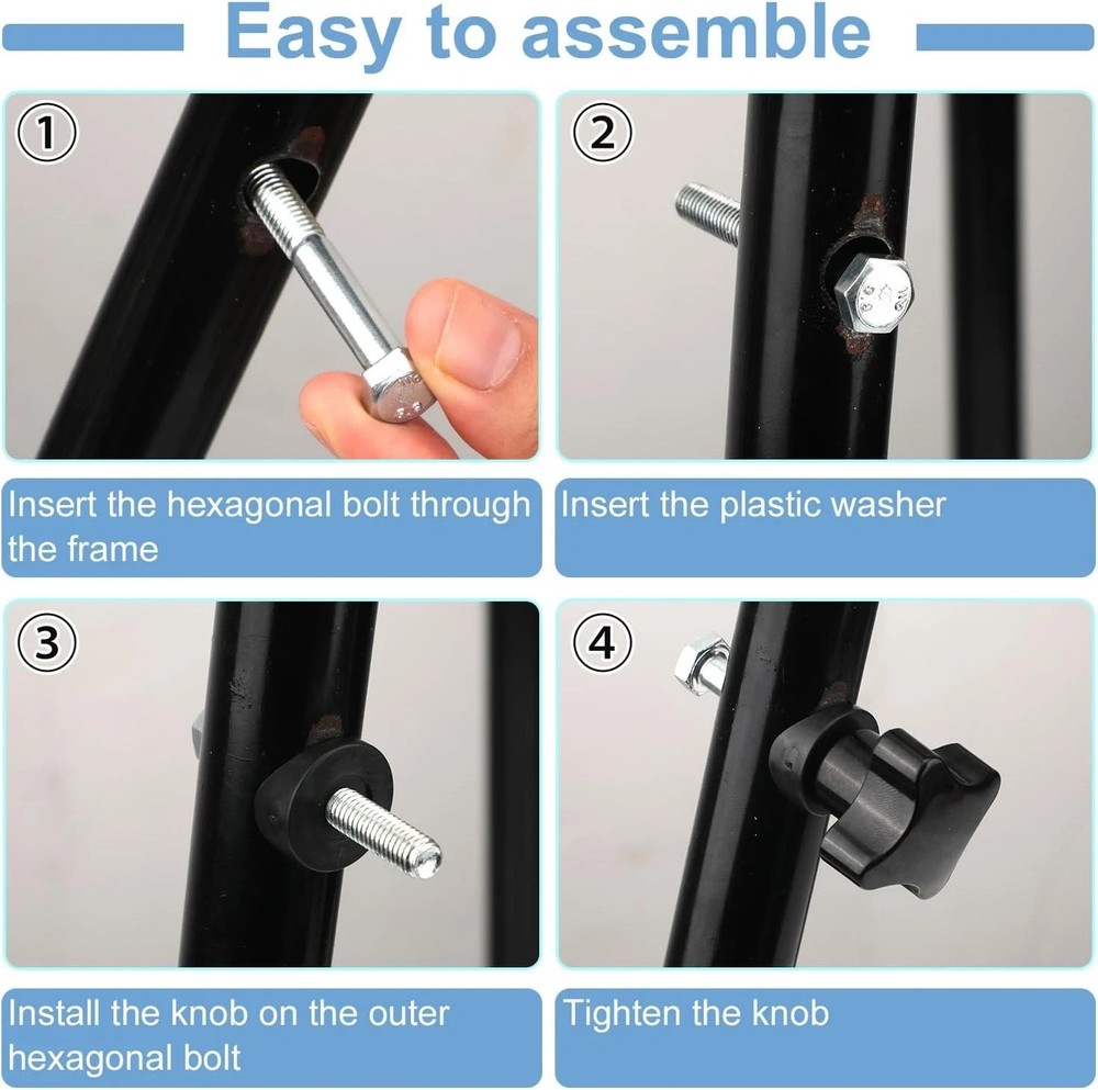 2-Sets Rollator Walker Replacement Knobs Comfortable Replacement Arm Adjustment