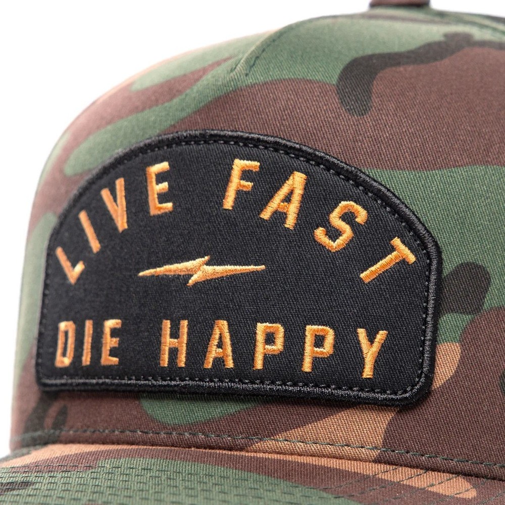 Fasthouse Wired Snapback Hat Camo