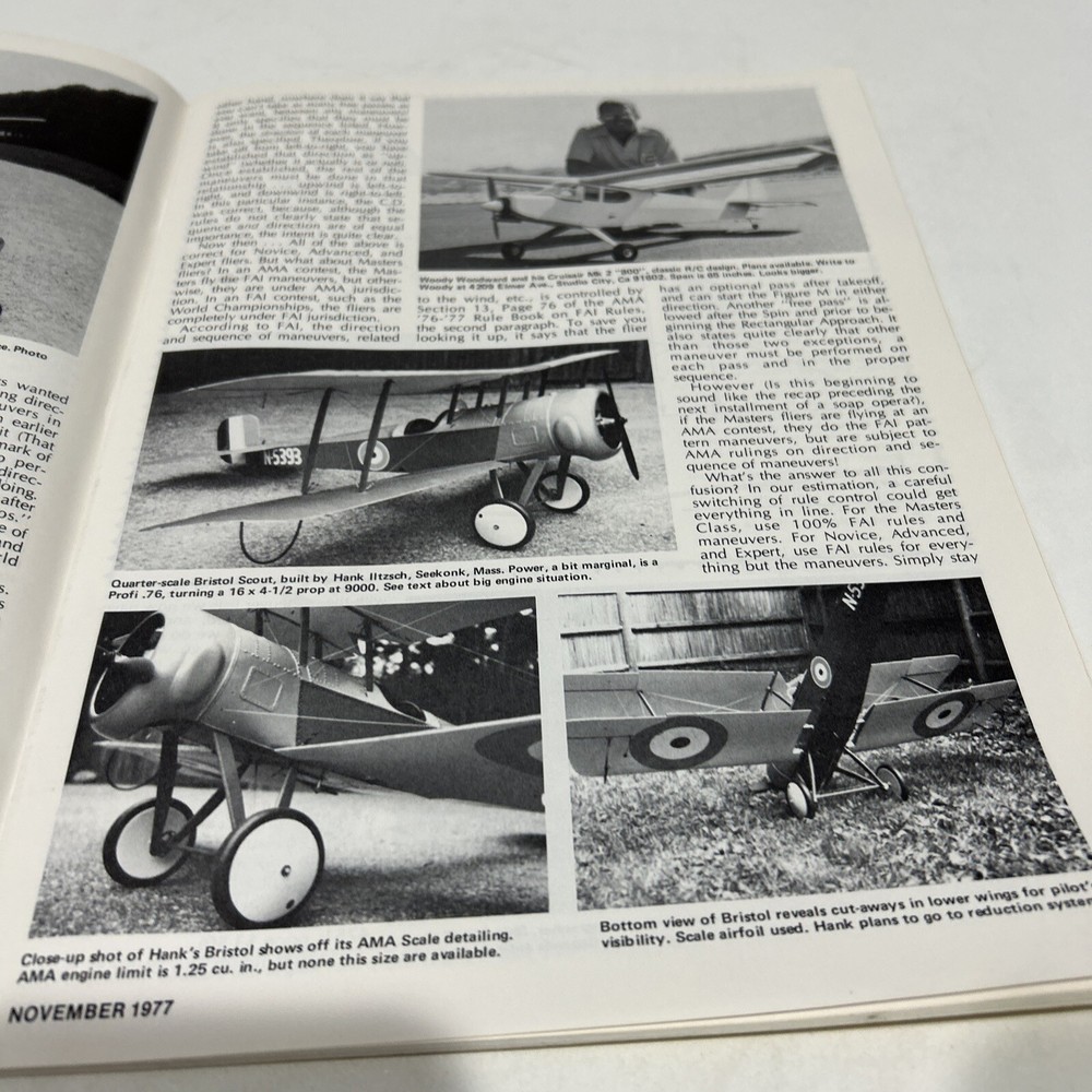 Vintage Model Builder Magazine November 1977