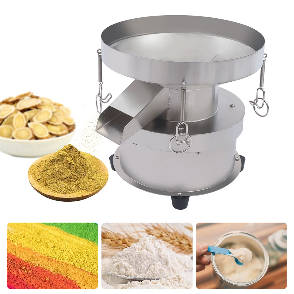 Automatic Sieve Shaker Electric Screening Vibrating Machine+Mesh Flour Sifte