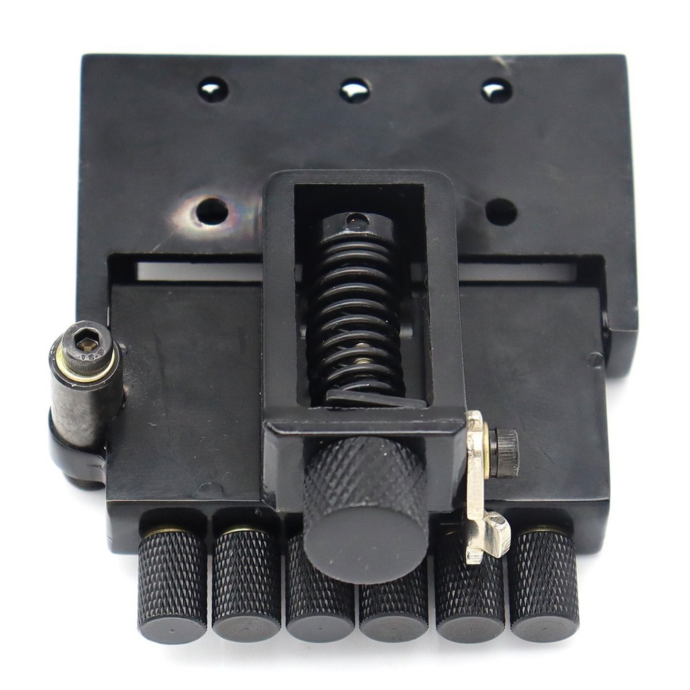 6 String Headless Electric Guitar Roller Tremolo Bridge with String Locks Black